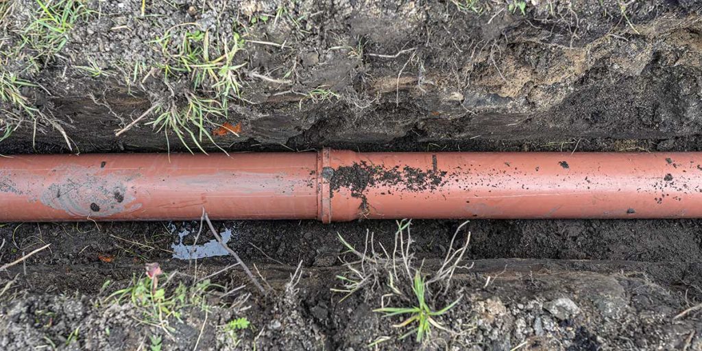 repair or replace a failing sewer line