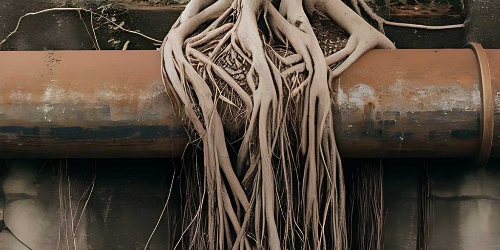 how to remove tree roots from sewer line