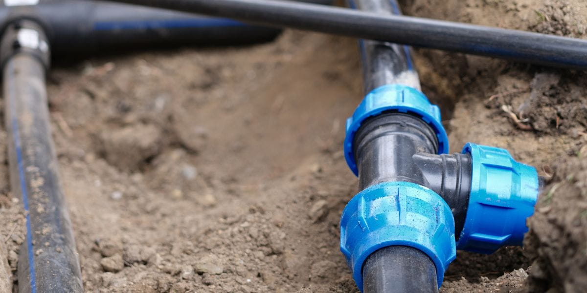 what causes a belly in sewer line