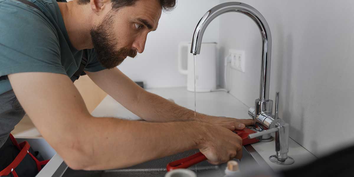 why is my kitchen faucet leaking