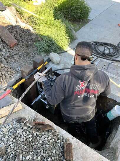 Expert Plumbing Santa Cruz CA plumbers performing inspection and diagnostic plumbing services