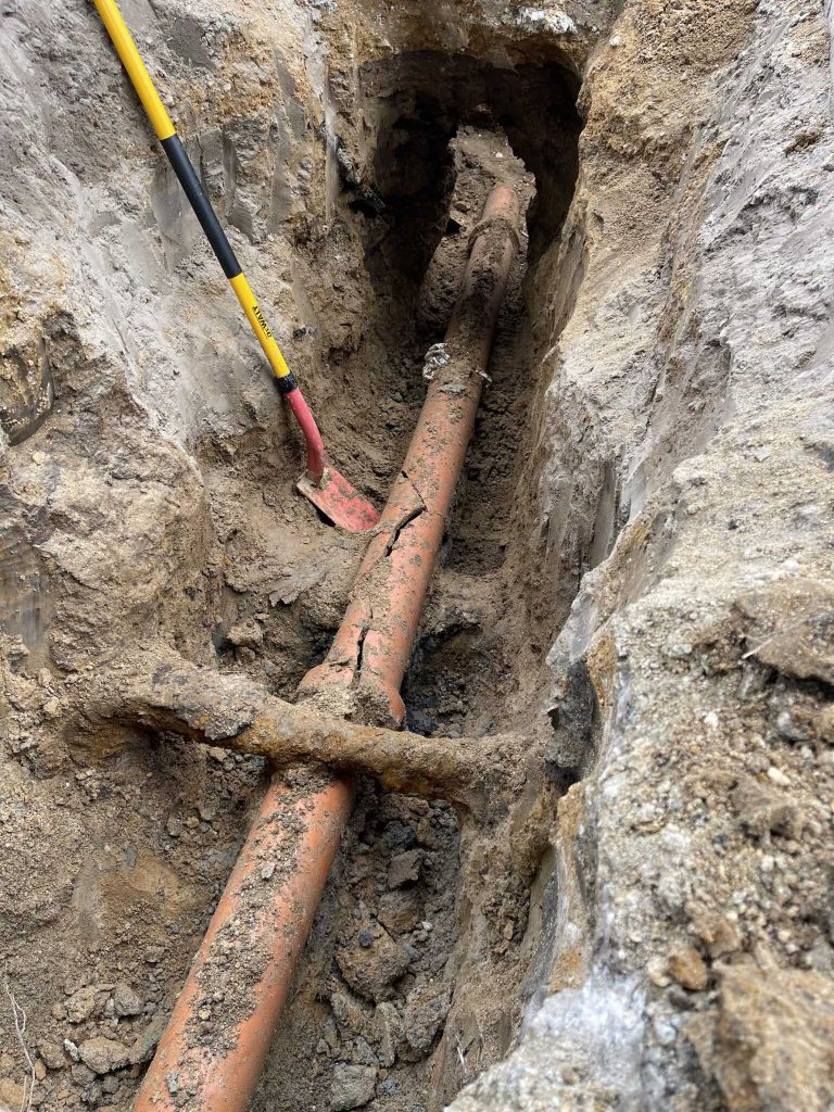 Expert Plumbing Santa Cruz CA technicians performing pipe repair and maintenance services for home plumbing systems