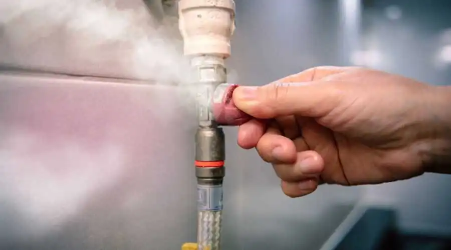 An emergency plumber providing professional gas leak detection services to safely locate and repair hazardous leaks in residential and commercial properties.