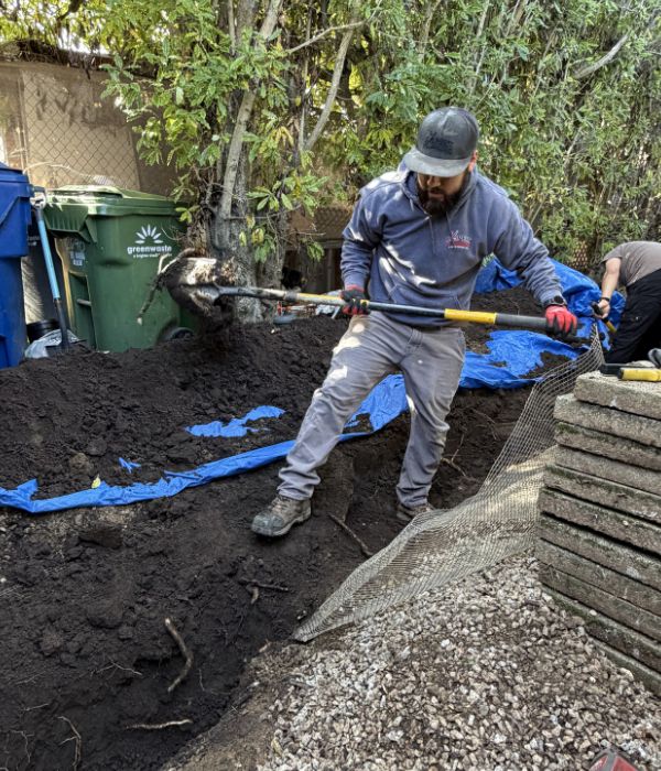 Underground pipe being repaired using trenchless technology | Trenchless Pipe Repai